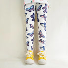 Adorable Little Girls Leggings Butterfly