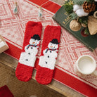 Plush Christmas Sleep Socks